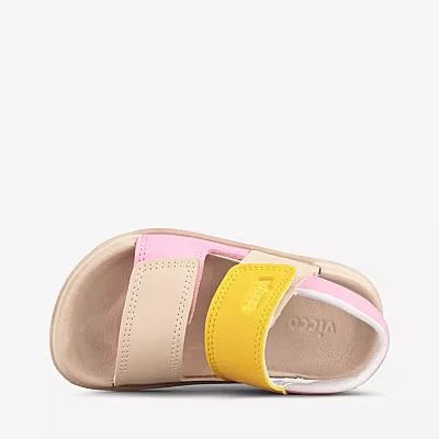 Vicco Krixi Kız Bebek Sandalet Phylon Bej - 4