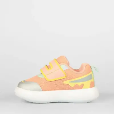 Vicco Melodic Kız Bebek Ayakkabı Spor Işıklı Phylon Pudra - 13