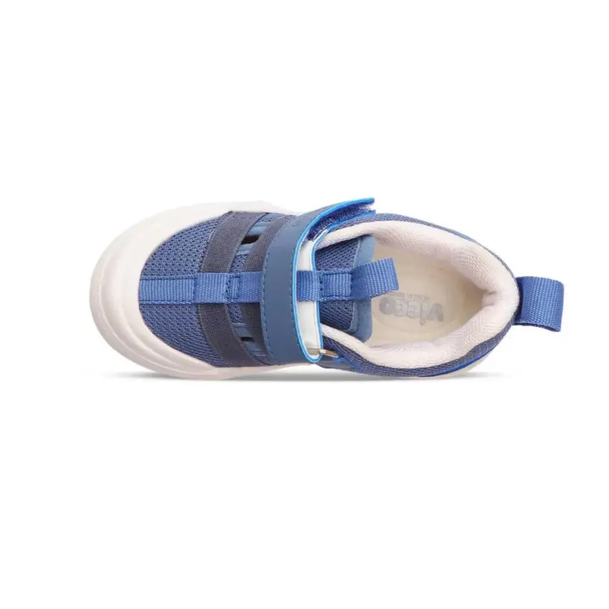 Vicco Momo Işıklı Bebek Ayakkabı Kot - 3