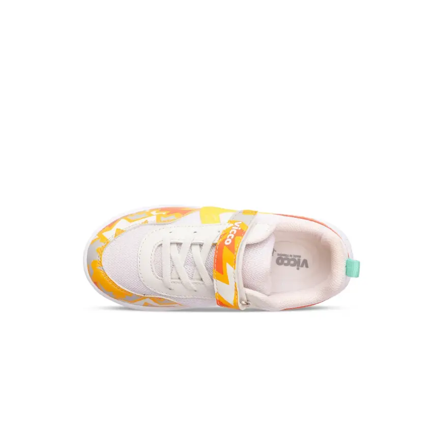 Vicco Napoli Çocuk Ayakkabısı Spor Filet Phylon Beyaz - 2