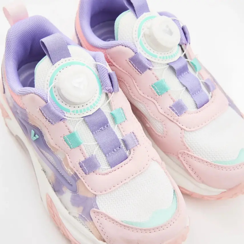 Vicco Odette Kız Çocuk Spor Ayakkabı Filet Phylon Pudra - 2