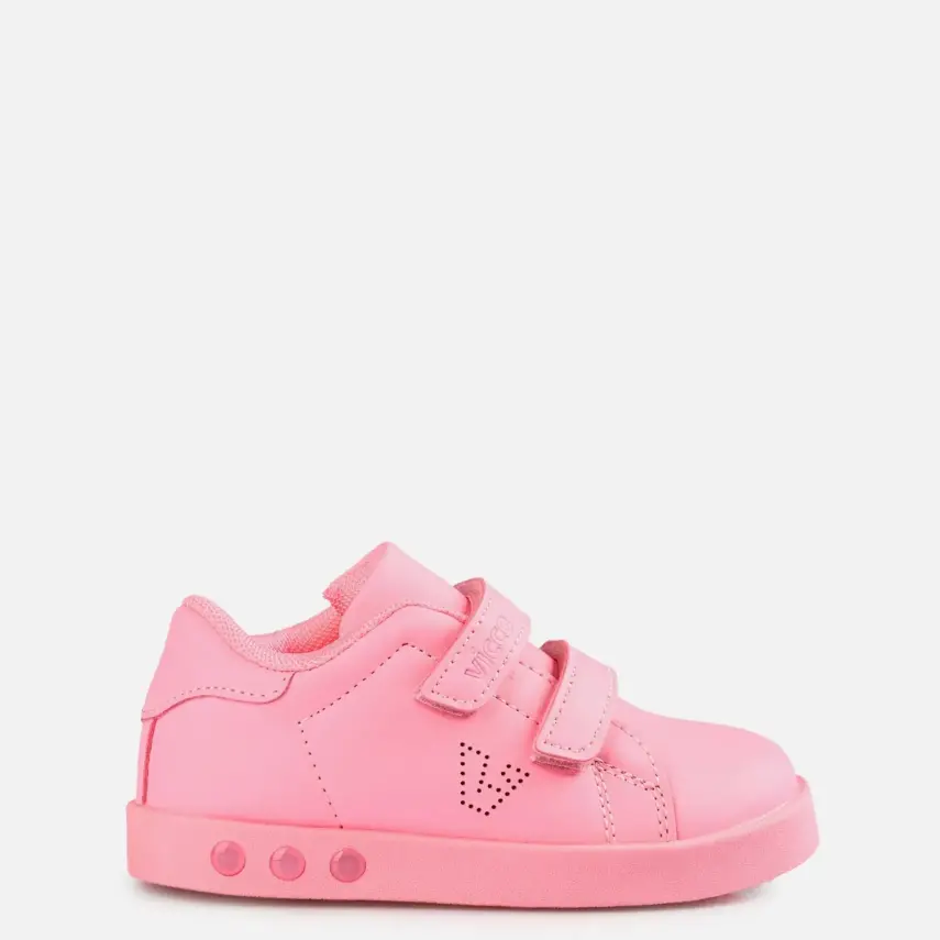 Vicco Oyo İlk Adım Işıklı Kız Bebek Spor Ayakkabı Pembe - 8