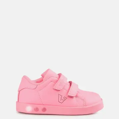 Vicco Oyo İlk Adım Işıklı Kız Bebek Spor Ayakkabı Pembe (1)