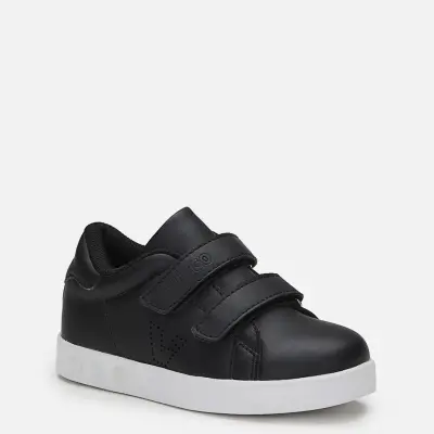 Vicco Oyo Işıklı Bebek Spor Ayakkabı Siyah - Beyaz Unisex - 2