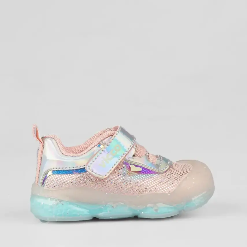 Vicco Pety Işıklı Pudra İlk Adım Günlük Ayakkabı - 3
