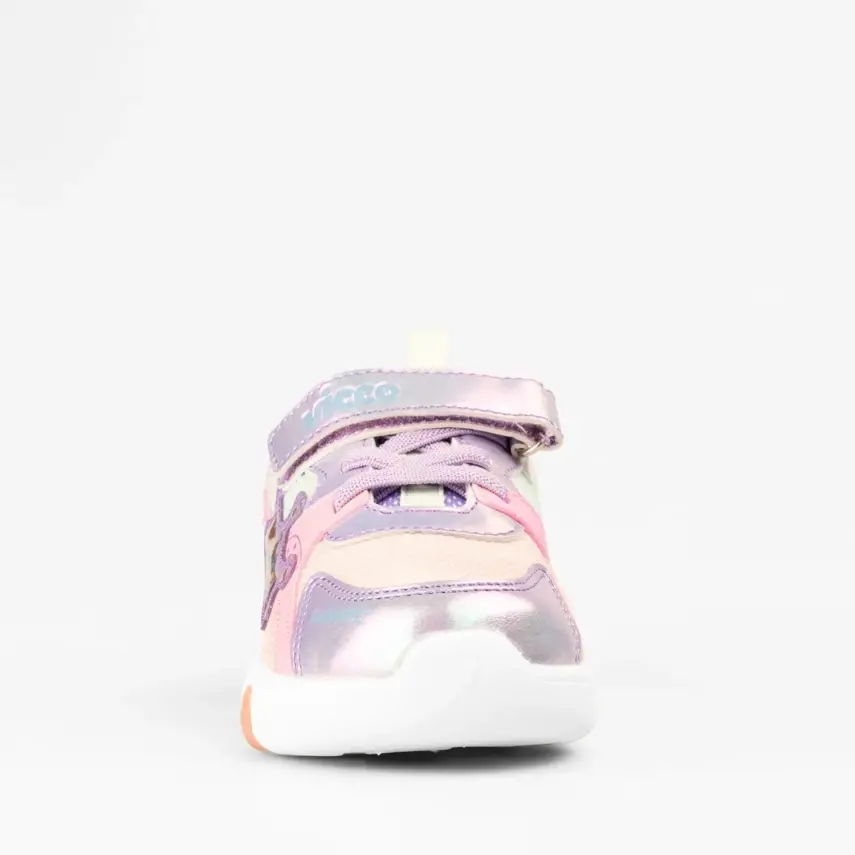 Vicco Queen Kız Çocuk Ayakkabı Spor Patik Işıklı Phylon Lila - 5