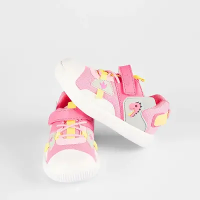 Vicco Snoop Kız Çocuk Spor Ayakkabı Patik Phylon Pembe - 16