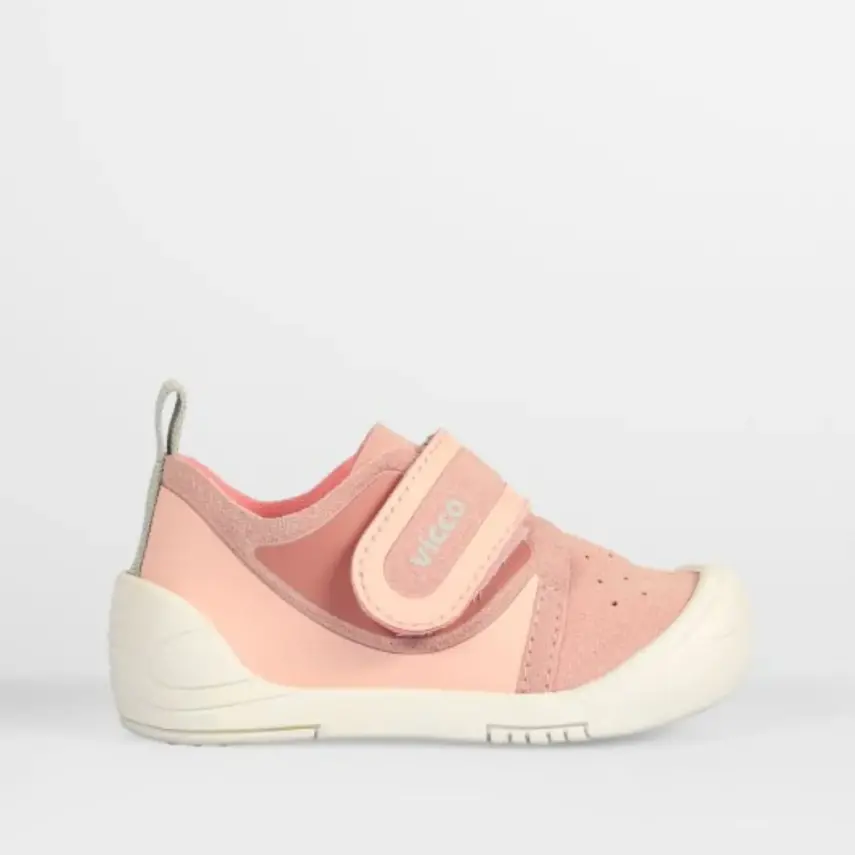 Vicco Uki Kız Bebek İlk Adım Ayakkabı Pudra - 1
