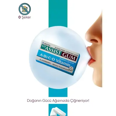 Vitasisst Sakız AB & CD Vitaminli 27 gr - 3