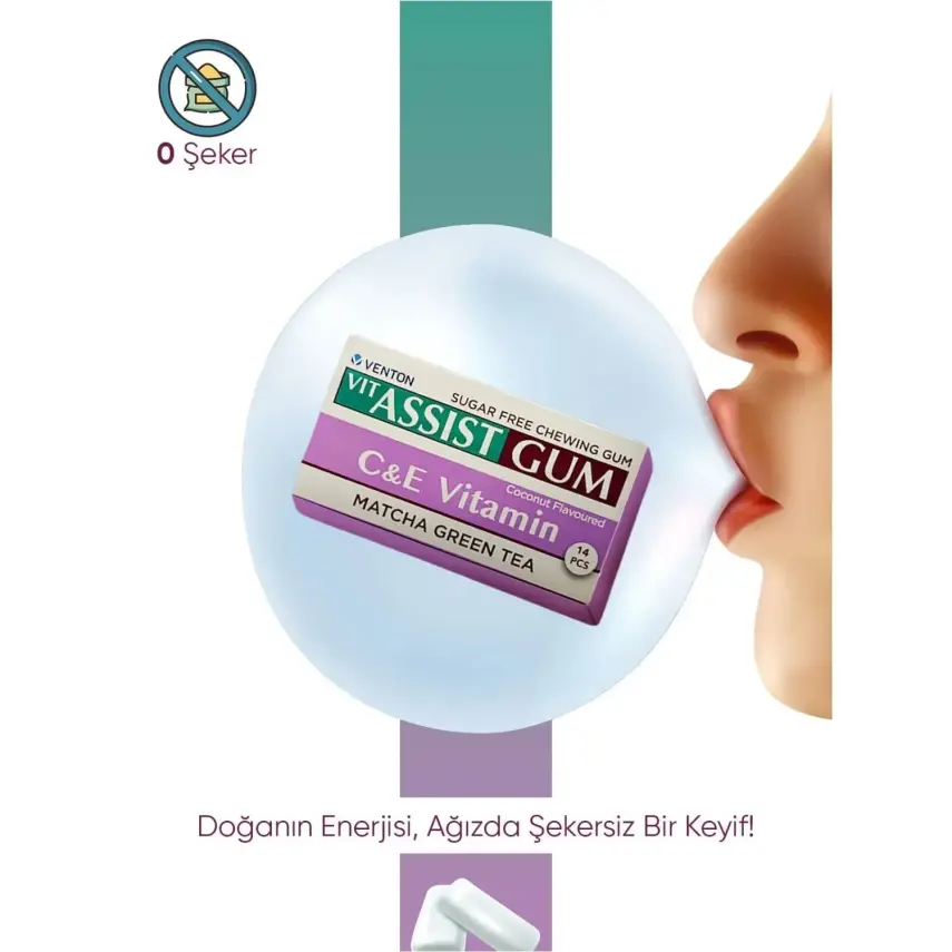 Vitasisst Sakız C & E Vitaminli 27 gr - 4