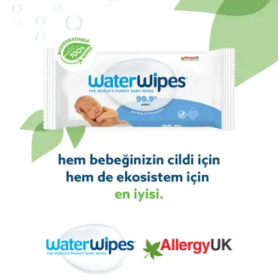 WaterWipes Bio Islak Mendil 4x60lı - 30