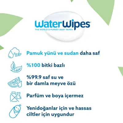 WaterWipes Bio Islak Mendil 4x60lı - 16
