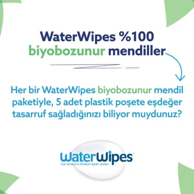 WaterWipes Bio Islak Mendil 4x60lı - 22