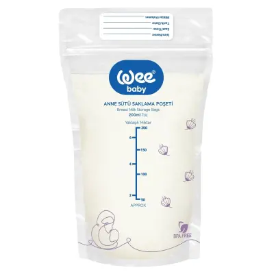 Wee Baby Anne Sütü Saklama Poşeti 20li - 4