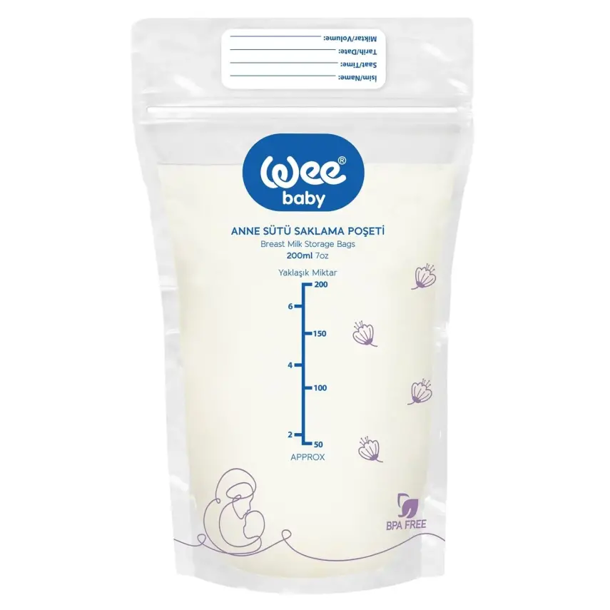 Wee Baby Anne Sütü Saklama Poşeti 20li - 4