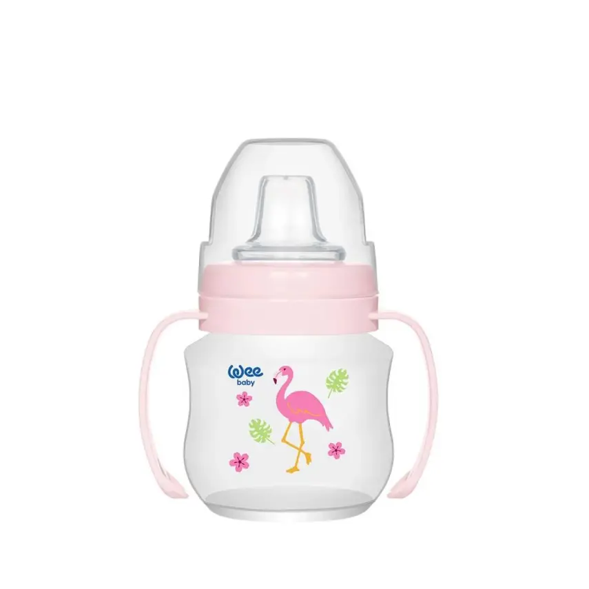 Wee Baby Antikolik Akıtmaz Kulplu PP Bardak 125 ml - 2