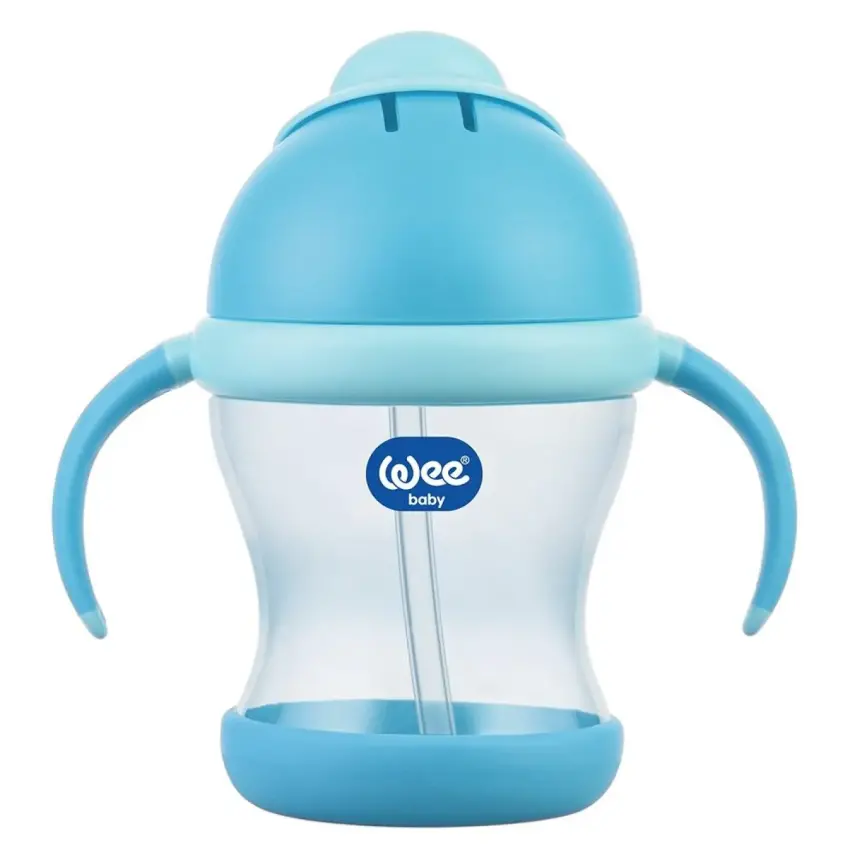 Wee Baby Antikolik Akıtmaz Kulplu PP Bardak 200 ml - 3