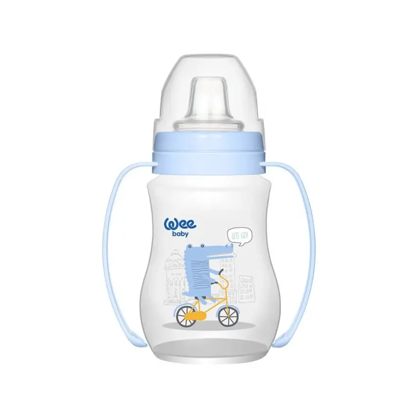 Wee Baby Antikolik Akıtmaz Kulplu PP Bardak 250 ml - 2