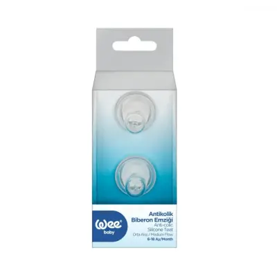 Wee Baby Antikolik PP Biberon Yedek Emziği No:2 Yeni (1)
