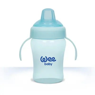 Wee Baby Colorful Akıtmaz PP Alıştırma Bardağı 240 ml - 1
