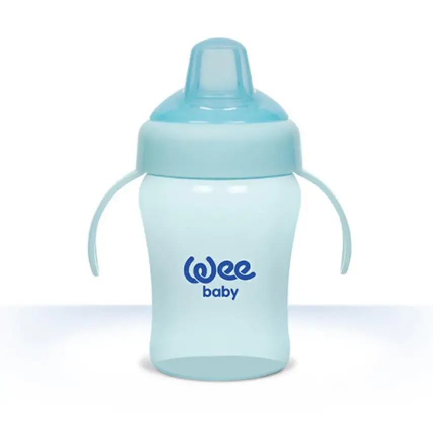 Wee Baby Colorful Akıtmaz PP Alıştırma Bardağı 240 ml - 1