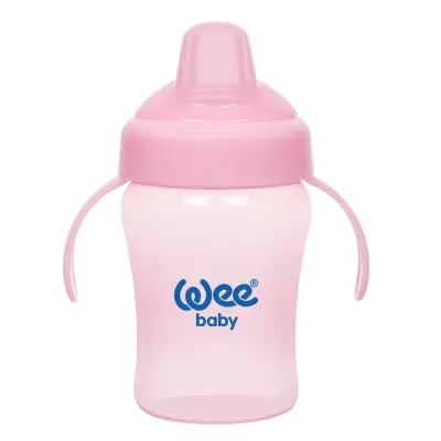 Wee Baby Colorful Akıtmaz PP Alıştırma Bardağı 240 ml - 6