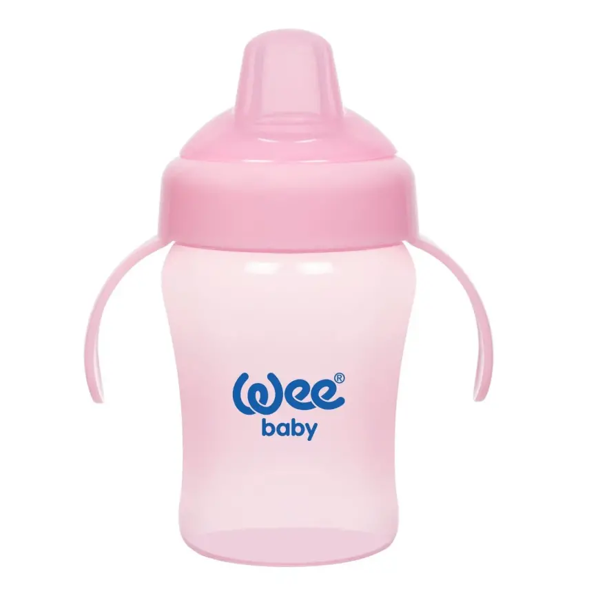 Wee Baby Colorful Akıtmaz PP Alıştırma Bardağı 240 ml - 6