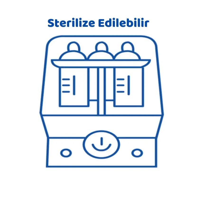 Wee Baby Desenli Gövdeli Damaklı Emzik 6+ Ay - 4