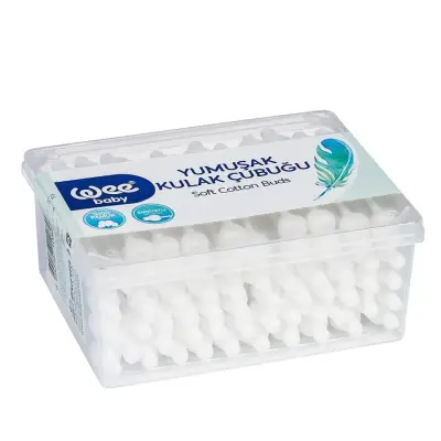 Wee Baby Emniyetli Kulak Temizleme Çubuğu 60lı (1)