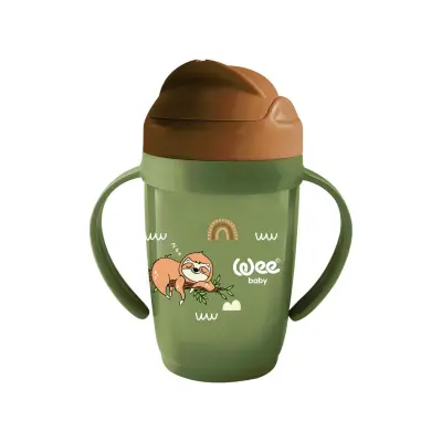 Wee Baby Friends Kulplu Pipetli Bardak 265 ml - 8