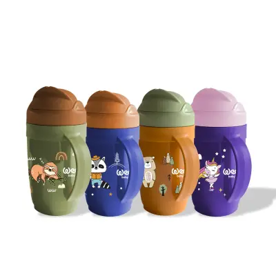 Wee Baby Friends Kulplu Pipetli Bardak 265 ml 