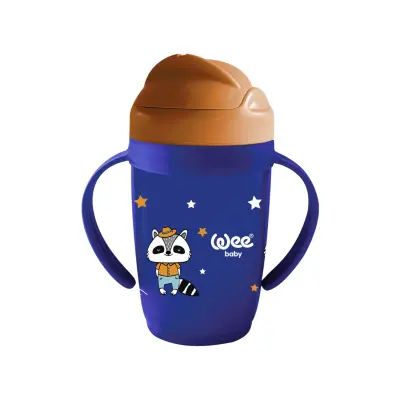 Wee Baby Friends Kulplu Pipetli Bardak 265 ml - 11