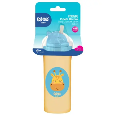 Wee Baby Friends Pipetli Bardak 300 ml - 4