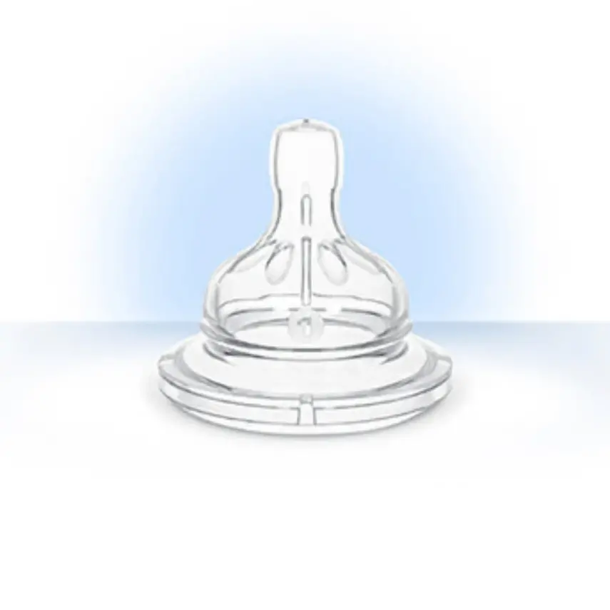 Wee Baby Geniş Ağızlı Yuvarlak Uçlu Silikon Biberon Emziği 0+ Ay - 3