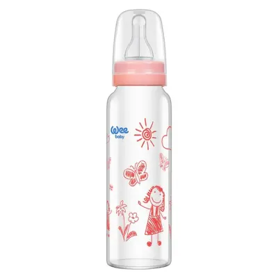 Wee Baby Isıya Dayanıklı Cam Biberon 240 ml - 2