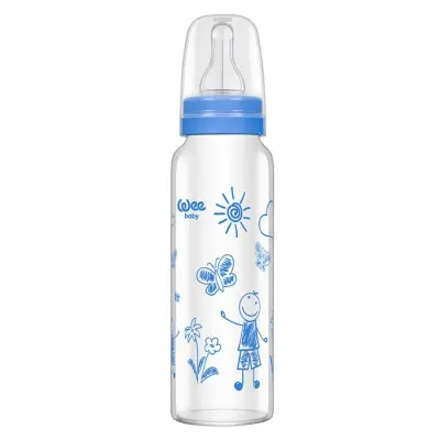 Wee Baby Isıya Dayanıklı Cam Biberon 240 ml - 3