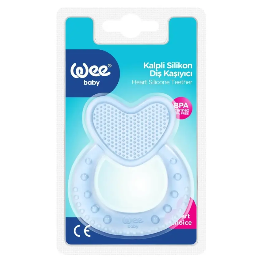 Wee Baby Kalpli Silikon Diş Kaşıyıcı - 6