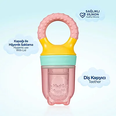 Wee Baby Meyve Süzgeci Pembe - 4