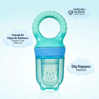Wee Baby Meyve Süzgeci Su Yeşili - 4
