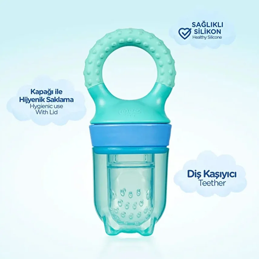 Wee Baby Meyve Süzgeci Su Yeşili - 4