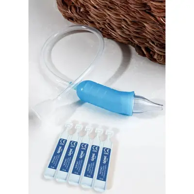 Wee Baby Nanninom Burun Aspiratörü +2 Yedek Uç + Serum Fizyolojik - 3