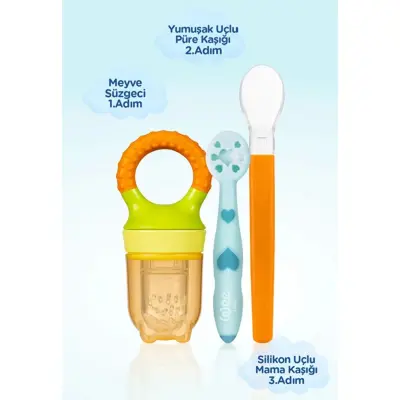 Wee Baby Nanninom Ek Gıdaya Geçiş Seti  - 3