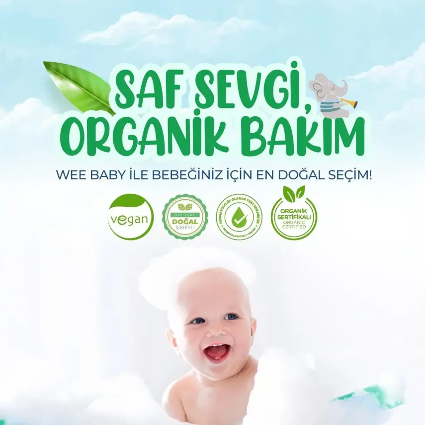 Wee Baby Organik Sertifikalı Pişik Kremi 75 ml - 5