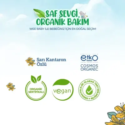 Wee Baby Organik Sertifikalı Pişik Kremi 75 ml - 4