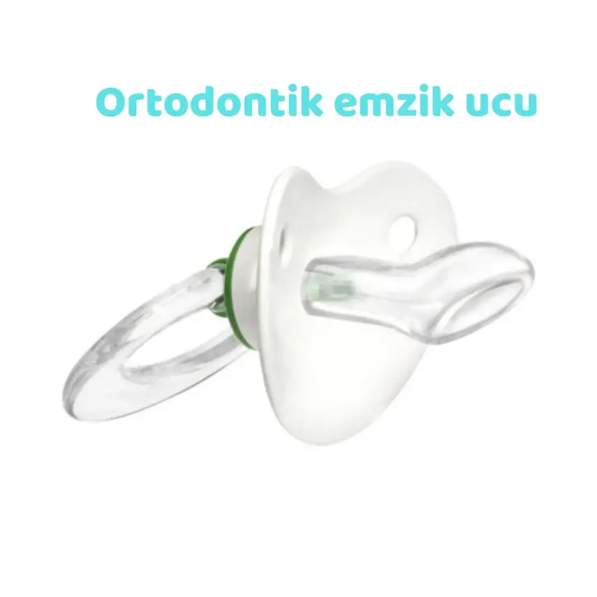 Wee Baby Şeffaf Desenli Damaklı Silikon Emzik 0+ Ay - 9