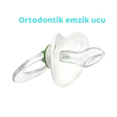 Wee Baby Şeffaf Desenli Damaklı Silikon Emzik 18+ Ay - 7