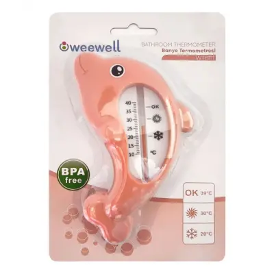 Weewell Banyo Termometresi Somon (1)