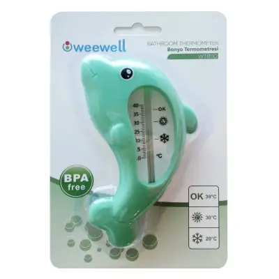 Weewell Banyo Termometresi Yeşil (1)
