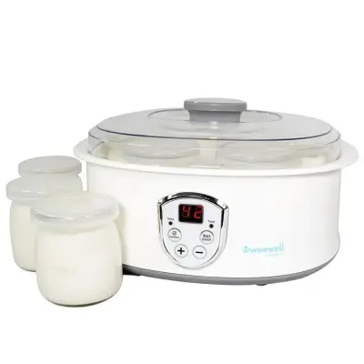 Weewell WYM400 Dijital Zaman Ayarlı LED Ekran Bebek Yoğurt Yapma Makinesi - 7