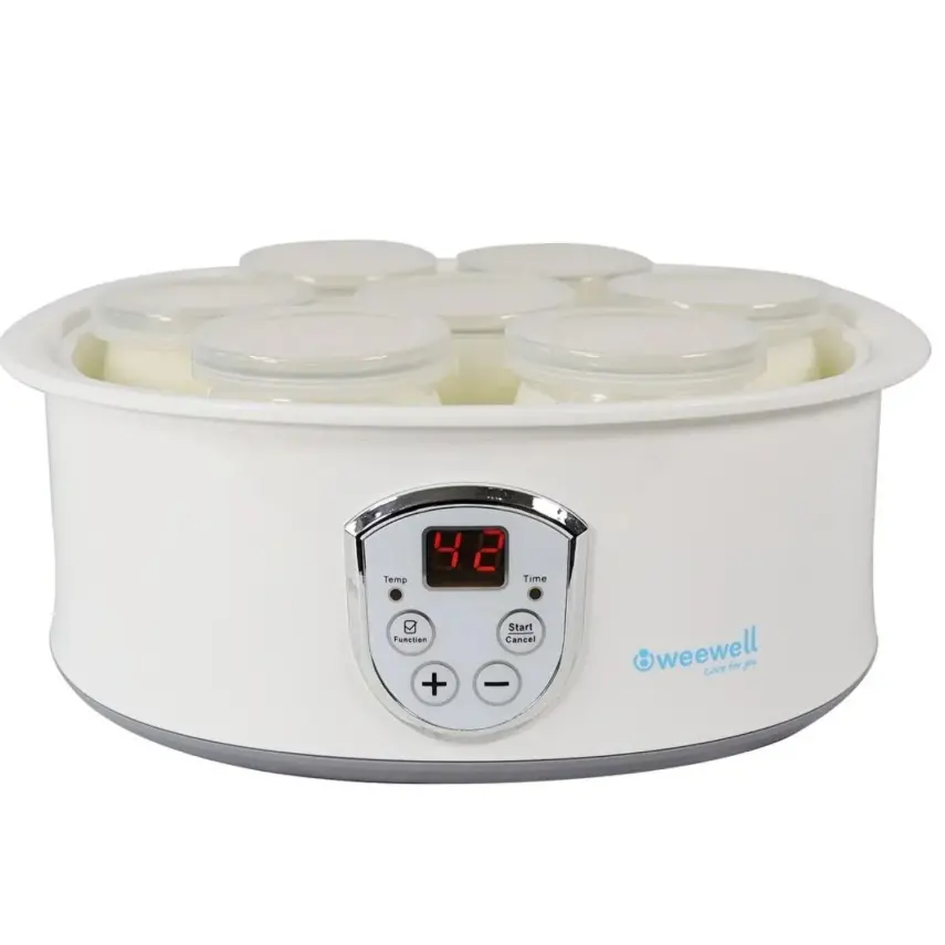 Weewell WYM400 Dijital Zaman Ayarlı LED Ekran Bebek Yoğurt Yapma Makinesi - 5